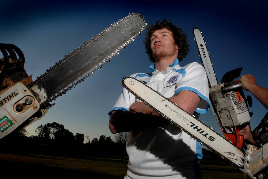 Cult hero Jamie "Chainsaw" Marmont will play his hundredth game in the grand final. Photo: Melissa Adams MLA