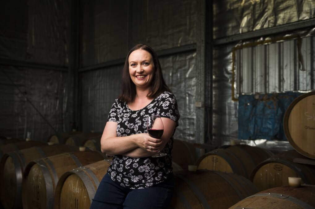 Join owner and winemaker Stephanie Helm for a tour of the vineyard and winery.  Photo: Dion Georgopoulos