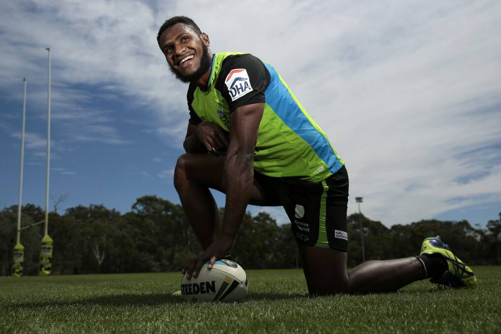The Canberra Raiders have signed PNG international Kato Ottio on a two-year contract. Photo: Jeffrey Chan