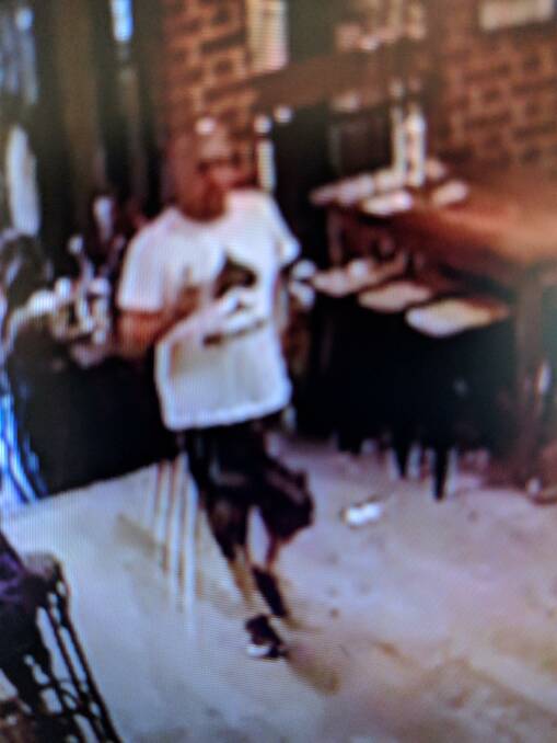 Police say this man assaulted another pub-goer at King O'Malley's in Civic on March 2. Photo: ACT Policing