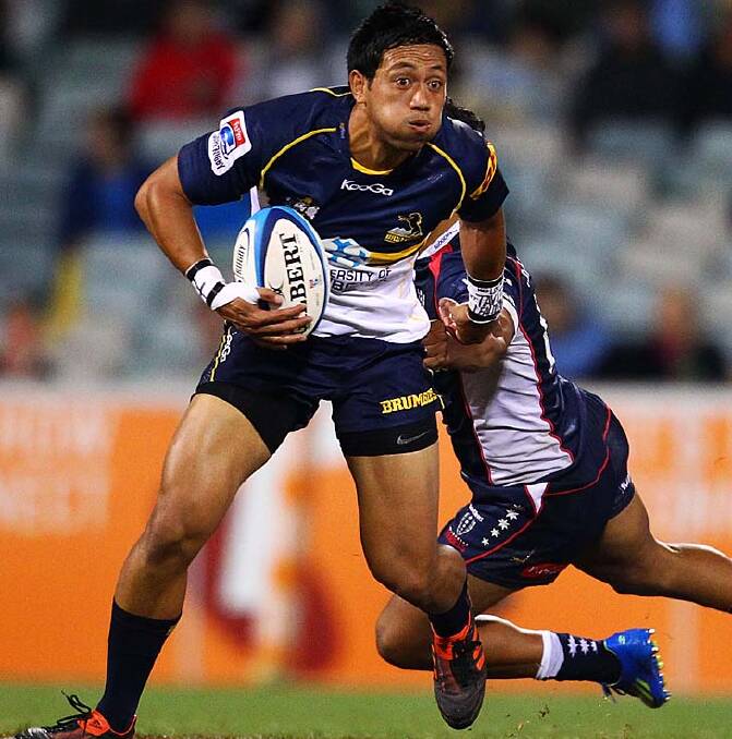 Re-signed ... Christian Lealiifano of the Brumbies. Photo: Getty Images