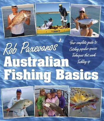 Rob Paxevanos's new fishing book. Photo: Supplied