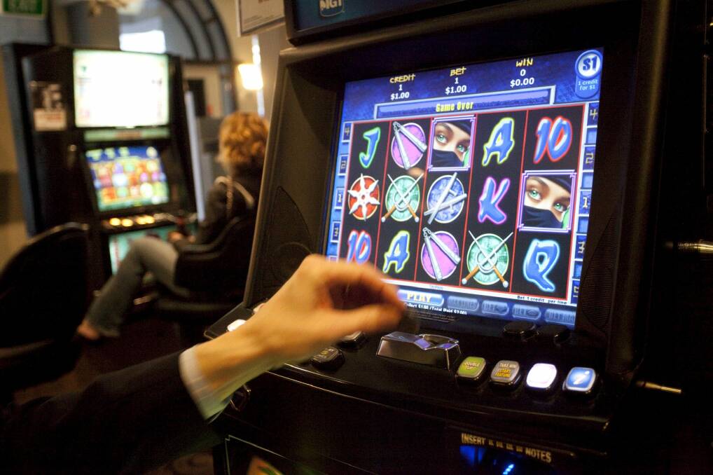 Poker machines: Researchers question the Canberra casino's case to be allowed 500 in the new venue. Photo: Arsineh Houspian