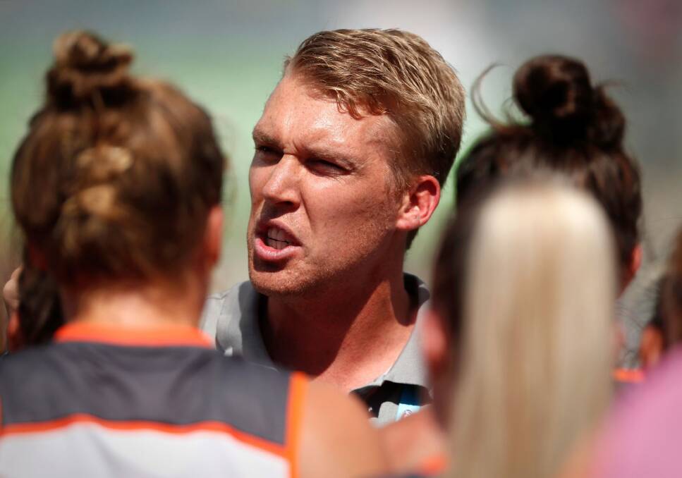 Tim Schmidt says re-signing the majority of the Giants would be ideal. Photo: AFL Media
