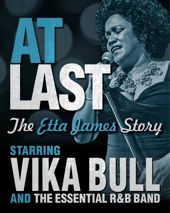 Vika Bull as Etta James. Photo: Jemma Knight, Canberra Theatre