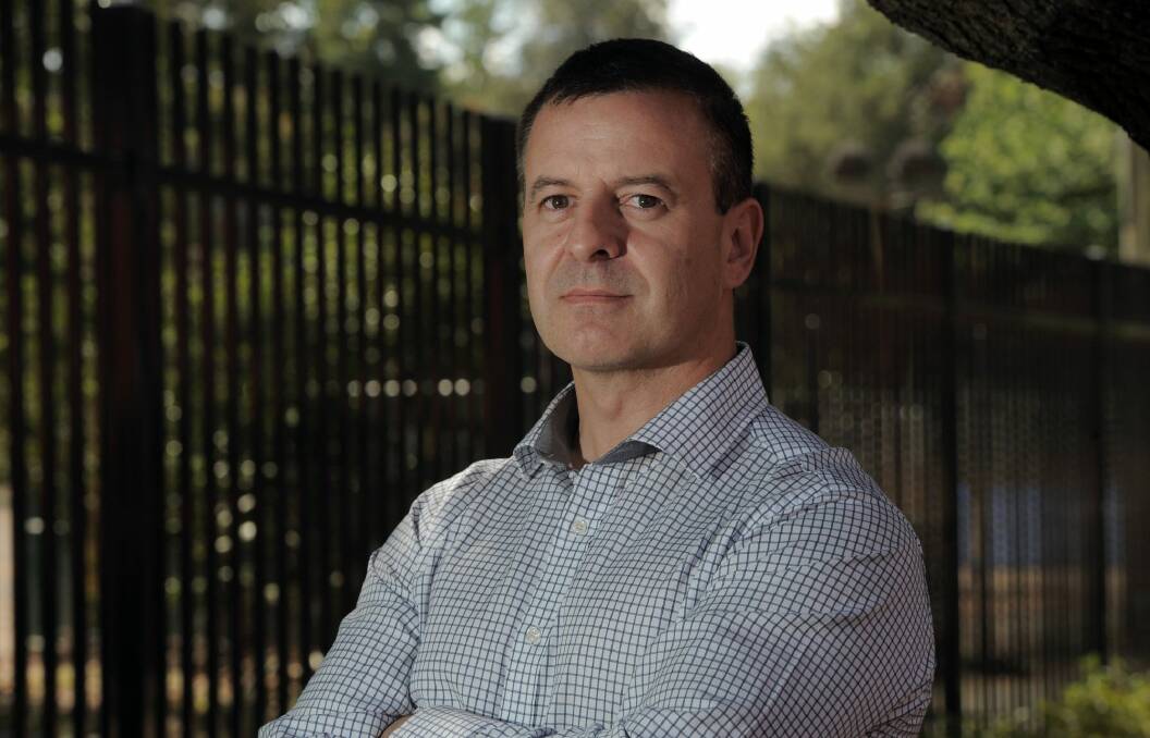 Dennis Gellatly, chief executive of the Australian Federal Police Association. Photo: Graham Tidy