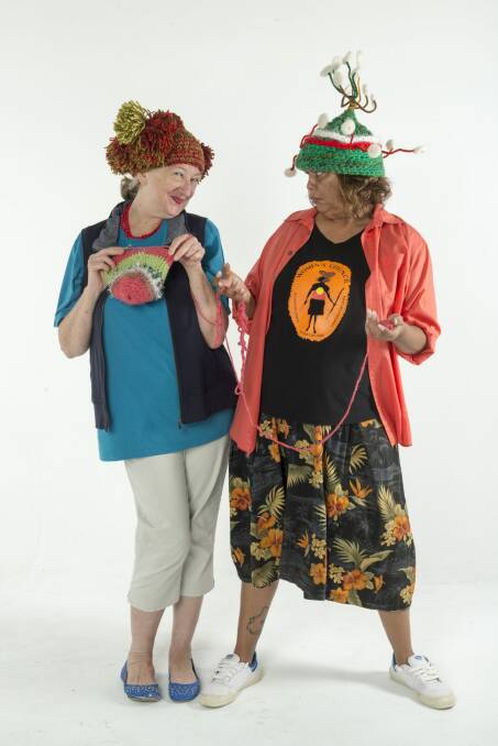 Annie Byron, left, and Paula Delaney Nazarski in Head Full of Love.  Photo: james.photo.com.au