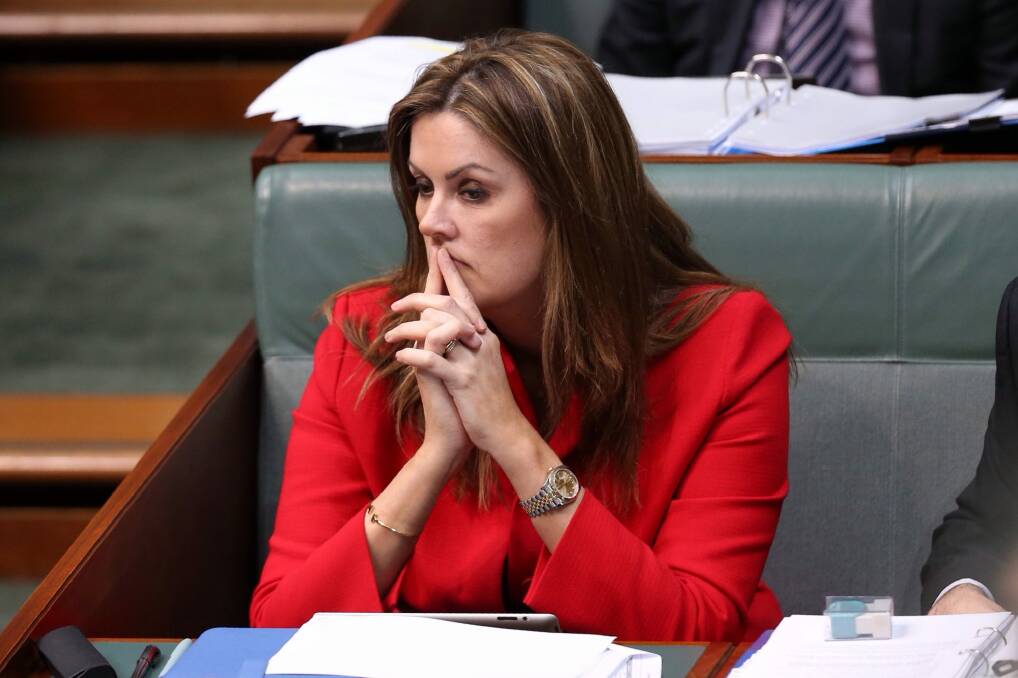 The sexist slavering over Peta Credlin, former chief of staff to Tony Abbott, has left feminists confused. Photo: Andrew Meares