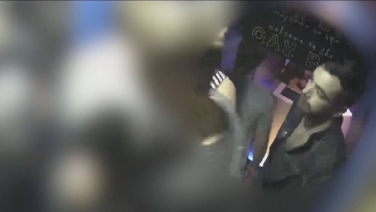A CCTV still of the alleged offender at Cube nightclub on 2am Sunday, 20 November. Photo: Supplied.