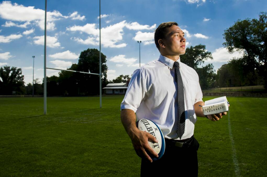 Brumbies recruit Robbie Abel spent two years in Western Australia on a Mormon mission. Photo: Rohan Thomson
