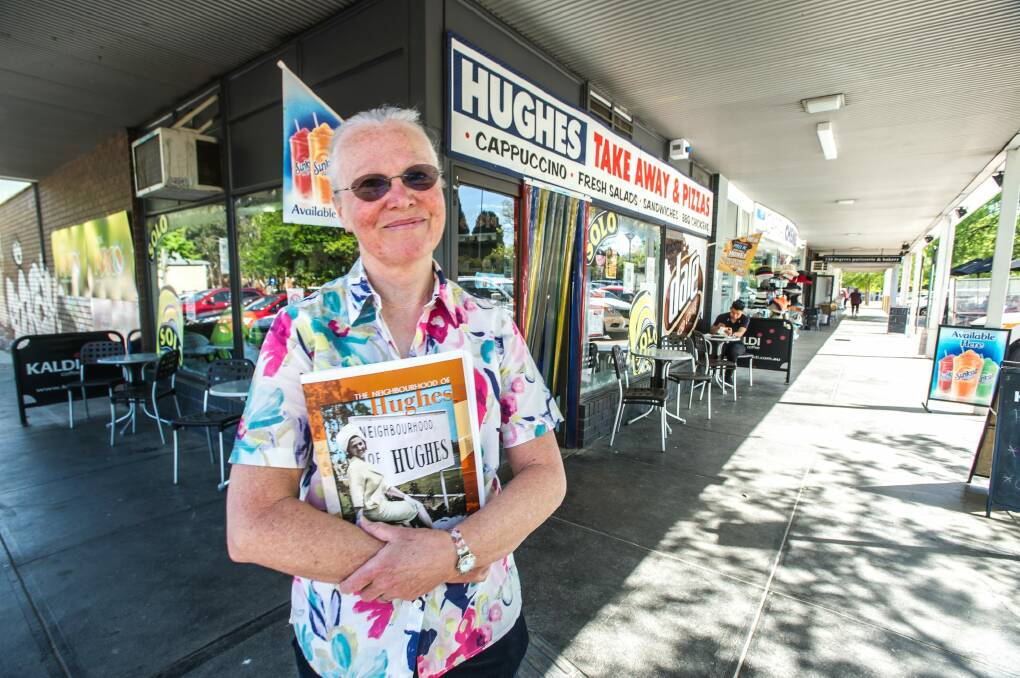 Jenny Tyrrell has written a history of the Canberra suburb of Hughes. Photo: Karleen Minney