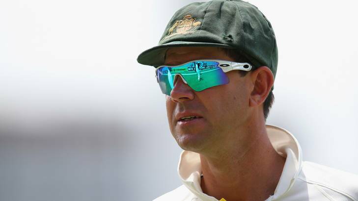 Ricky Ponting will play his last international match at Manuka Oval. Photo: Cameron Spencer