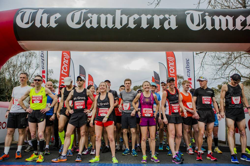 The Canberra Times Fun Run is on September 4. Photo: Jamila Toderas