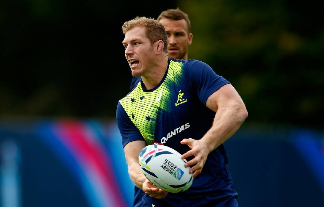 Combination: David Pocock is looking forward to teaming up with Michael Hooper at the World Cup. Photo: Getty Images