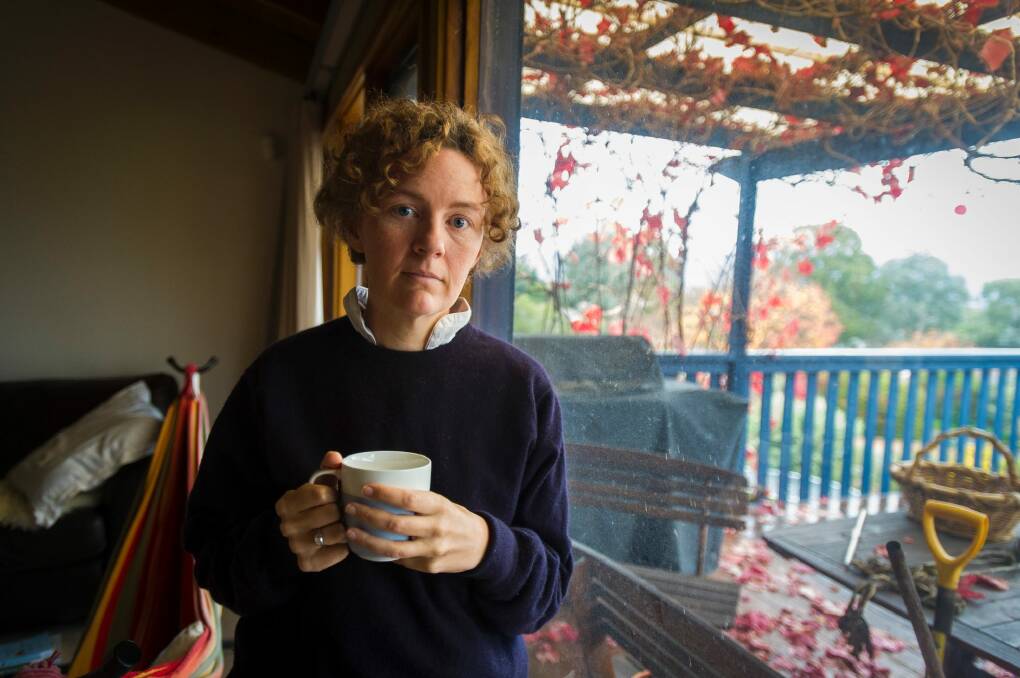 Sasha Nimmo suffers from chronic fatigue syndrome, which has caused her to become housebound. Photo: Dion Georgopoulos