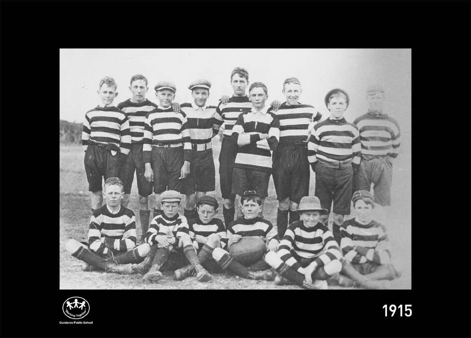 Gundaroo public school football team, 1915. Photo: act\ian.warden
