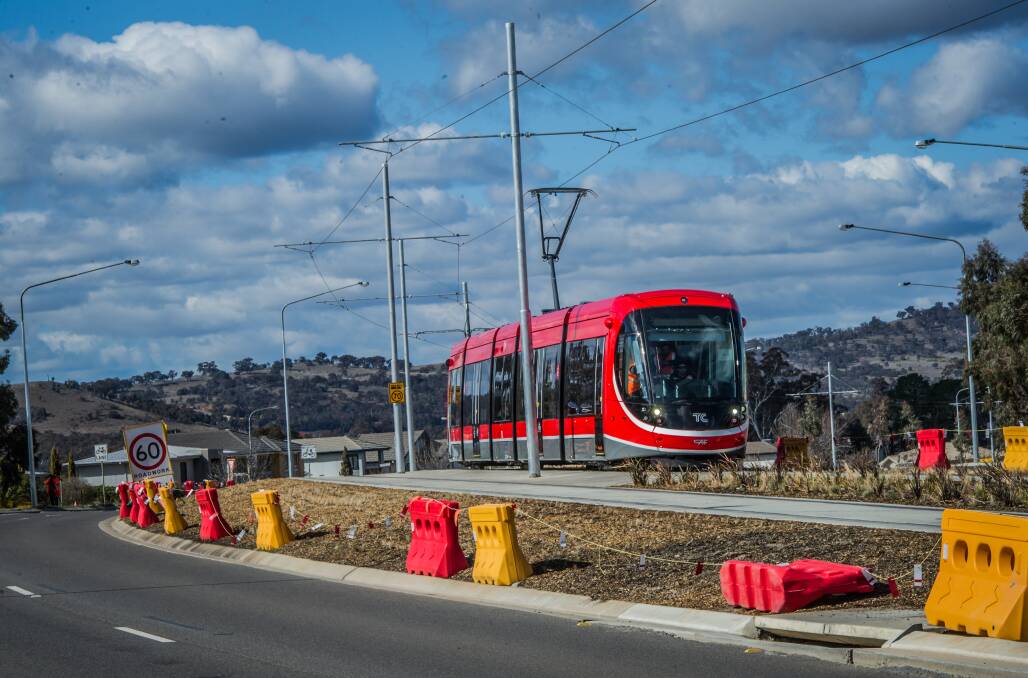 Light rail will be officially launched on April 20. Photo: Karleen Minney