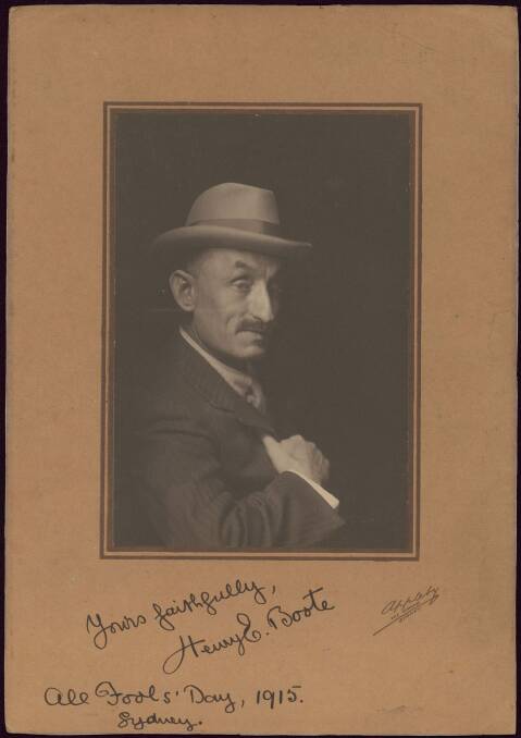 Henry Boote, editor of <i>The Worker</i>, the newspaper of the Australian Workers Union, from 1914 to 1943. Photo: National Library of Australia