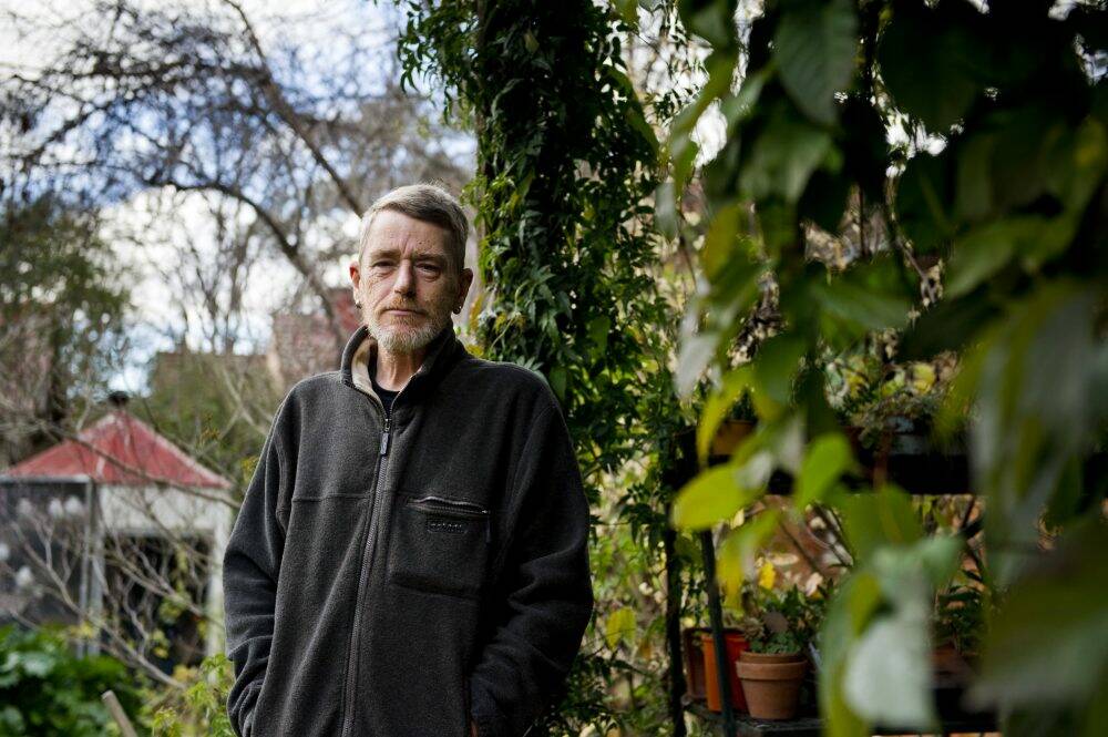 Kenn Basham has been living with HIV for the past 28 years. Photo: Jay Cronan