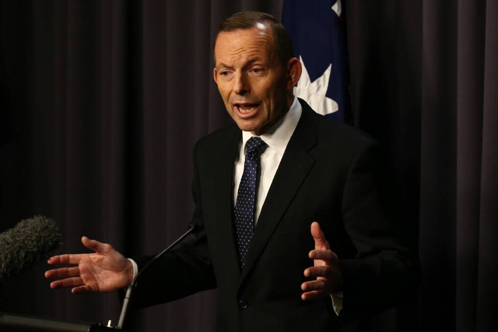 Former prime minister Tony Abbott had a personal concern with organisational reform within his state division. Photo: Andrew Meares