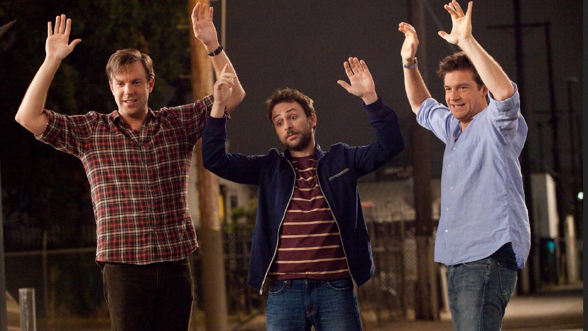 Their own bosses: Jason Sudeikis, Charlie Day and Jason Bateman star in <i>Horrible Bosses 2</i>. Photo: supplied