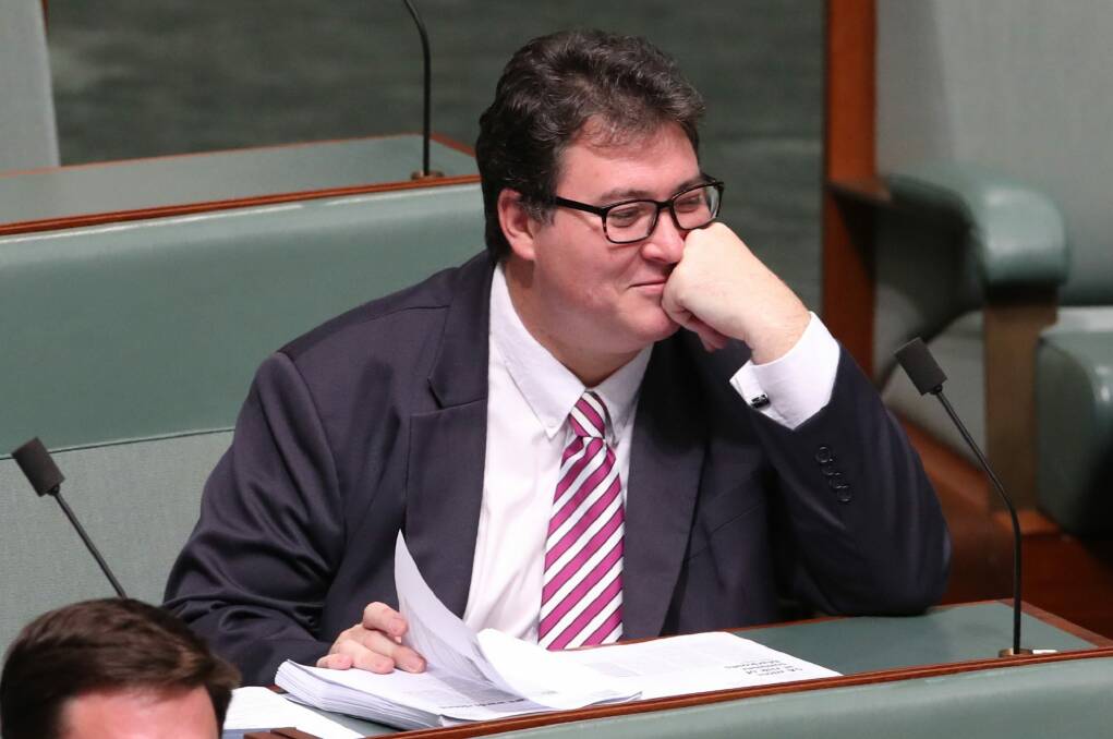 Nationals MP George Christensen says he will cross the floor to back the bill in the lower house. Photo: Andrew Meares