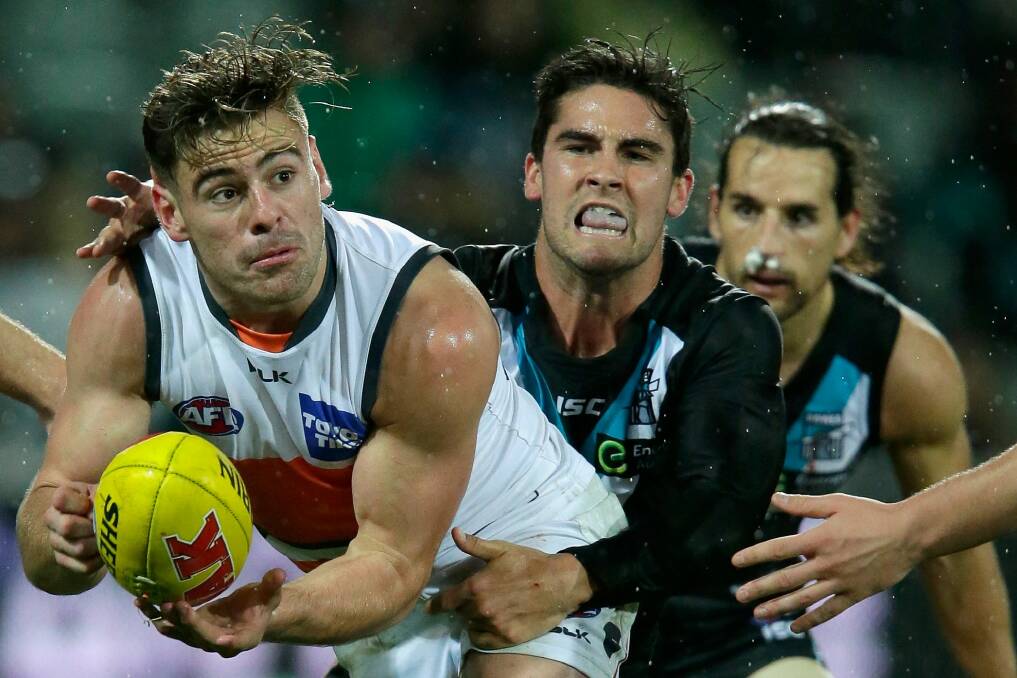 Body blow: Stephen Coniglio has been ruled out for six weeks. Photo: Getty Images