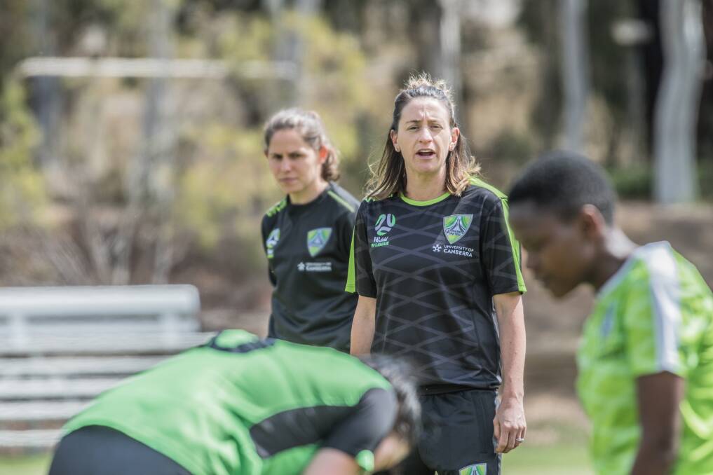 Heather Garriock says the next three games can define Canberra's season. Photo: Karleen Minney