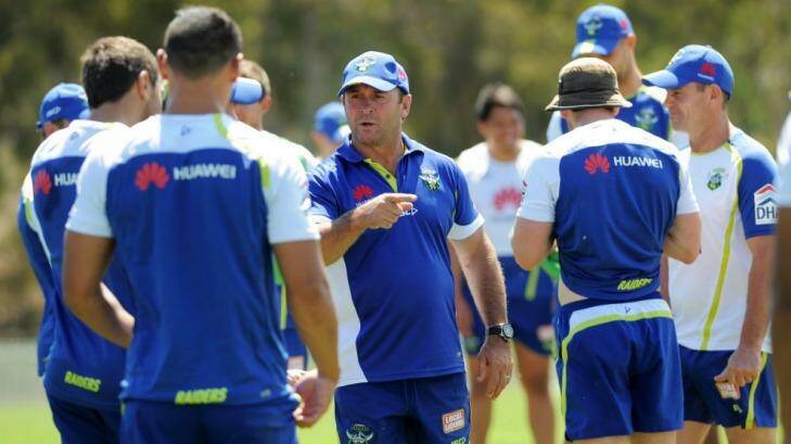 Stuart will take charge of his first game at Canberra Stadium on Sunday. Photo: Graham Tidy