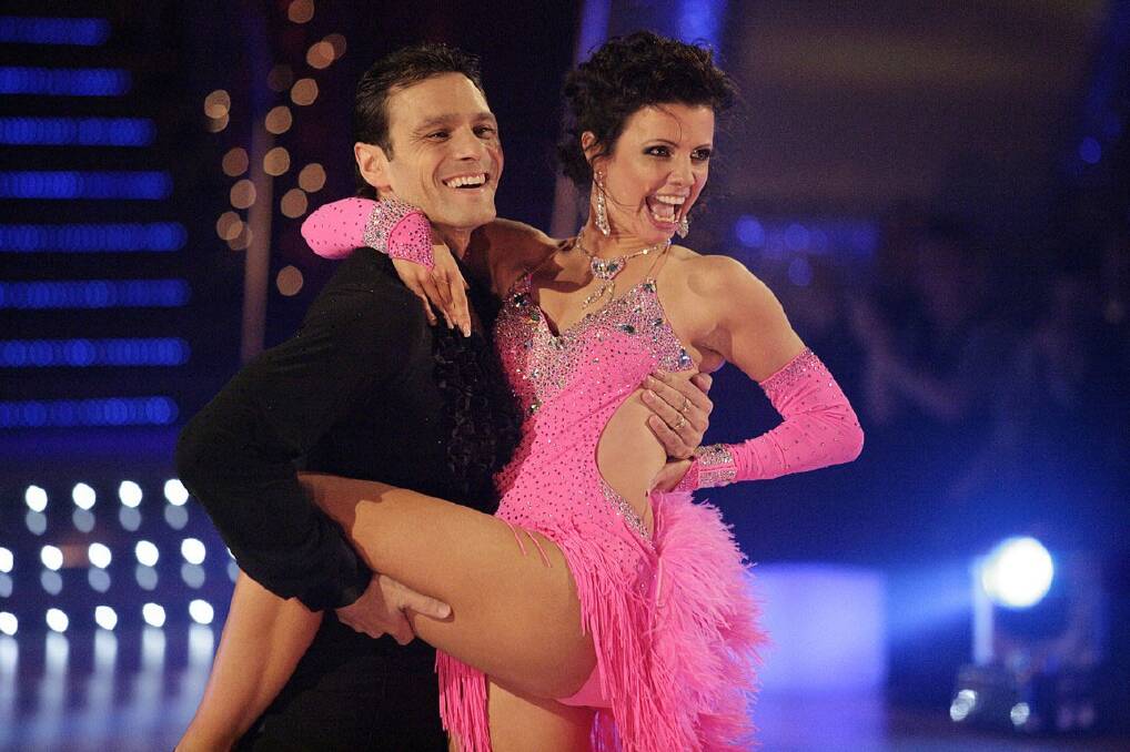 Ballroom dancing champion Karen Hardy and her partner cricketer Mark Ramprakash won the BBC's Strictly Come Dancing in 2006. Photo: Supplied 