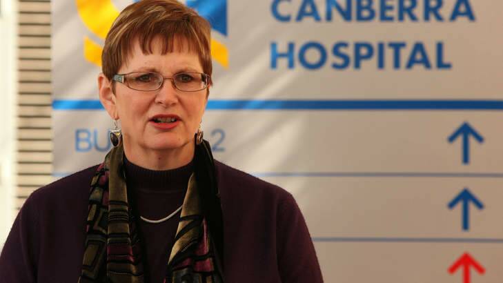 ACT Health Director-General Dr Peggy Brown.