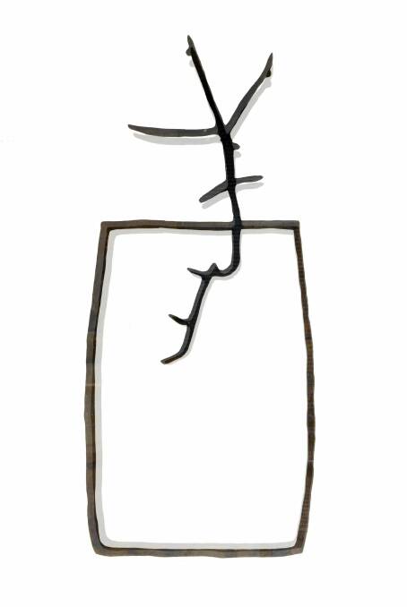 'The Poet' - bronze, edition of five, 103 x 44cm. Photo: Supplied