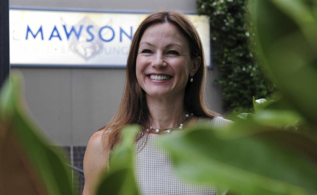 Special counsel at Russell Kennedy Lawyers, Bronwyn Fagan, is on the board of Canberra Raiders. Photo: Graham Tidy