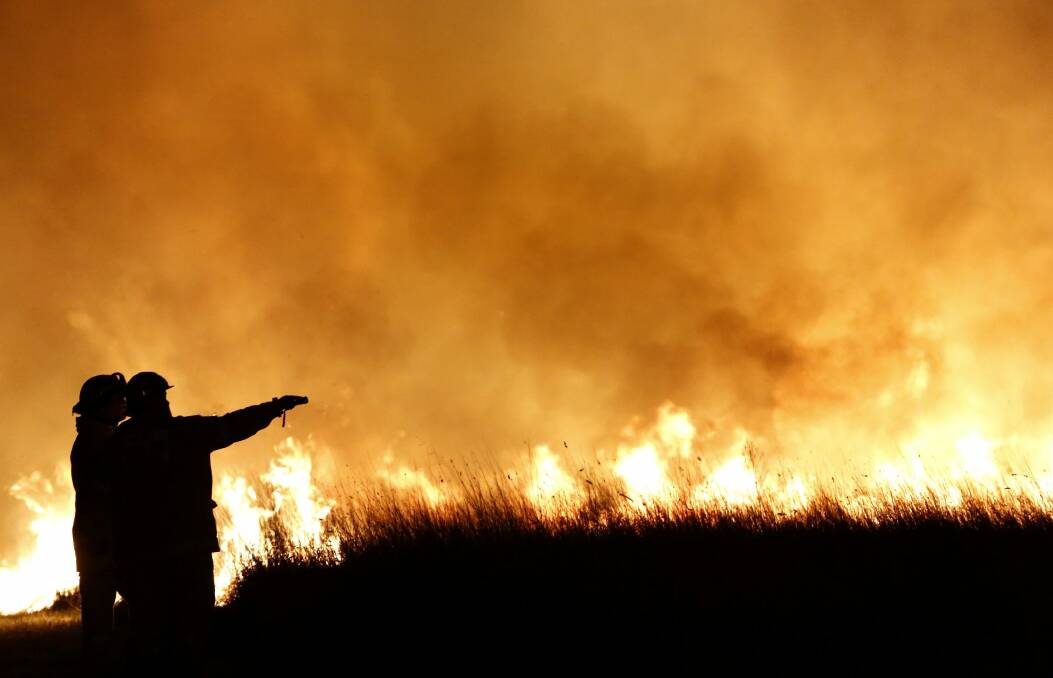 Sunday marks the second day of hazard reduction burns across Canberra. Photo: Jeffrey Chan