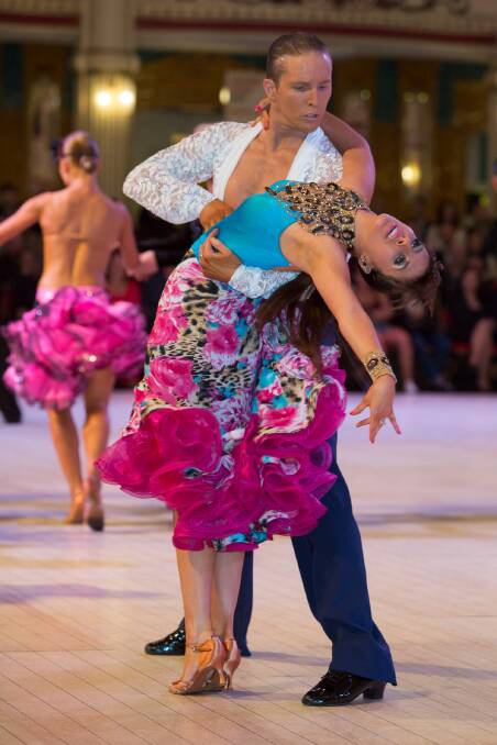 The Miami event will be the third time Vaughan and Alison Liddicoat have achieved their dream and danced for Australia. Photo: Peter Suba