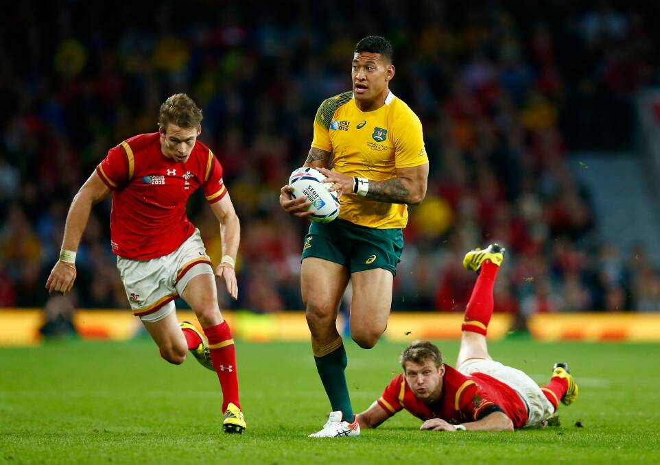 Halfway there: Wales and England were left in the Wallabies' dust as Scotland and Ireland lie in wait.  Photo: Getty Images