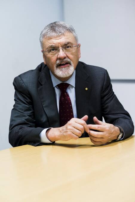 Former PM&C secretary Professor Peter Shergold, who is now chancellor of the University of Western Sydney. Photo: Chris Pearce