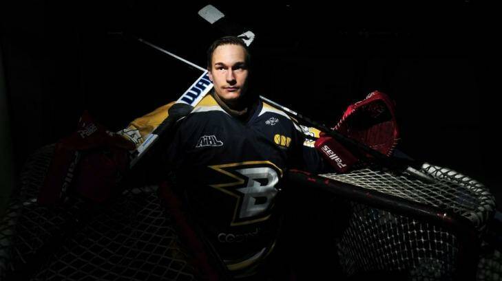 Petri Pitkanen is proving to be one of the recruits of the Australian Ice Hockey League season. Photo: Melissa Adams