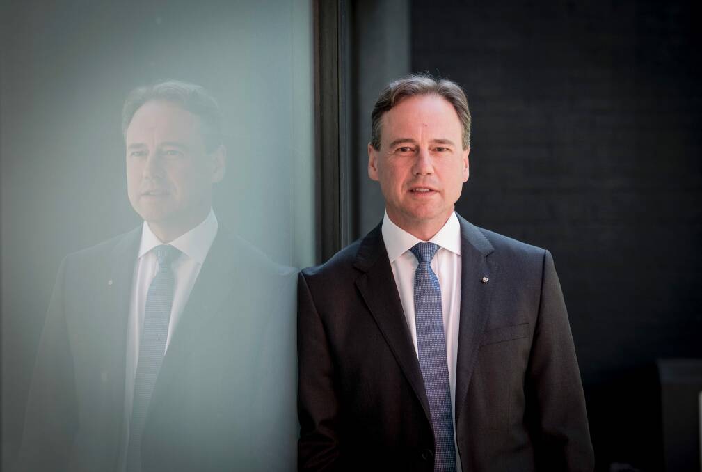 Health Minister Greg Hunt has recommended further medicare support be extended to people with eating disorders.  Photo: Jesse Marlow