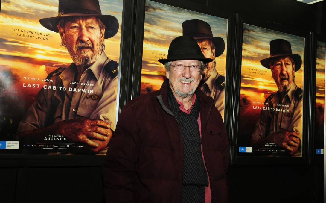 Michael Caton was at the Dendy Cinemas in Civic for the premiere of 'Last Cab To Darwin' on Sunday. Photo: Melissa Adams 