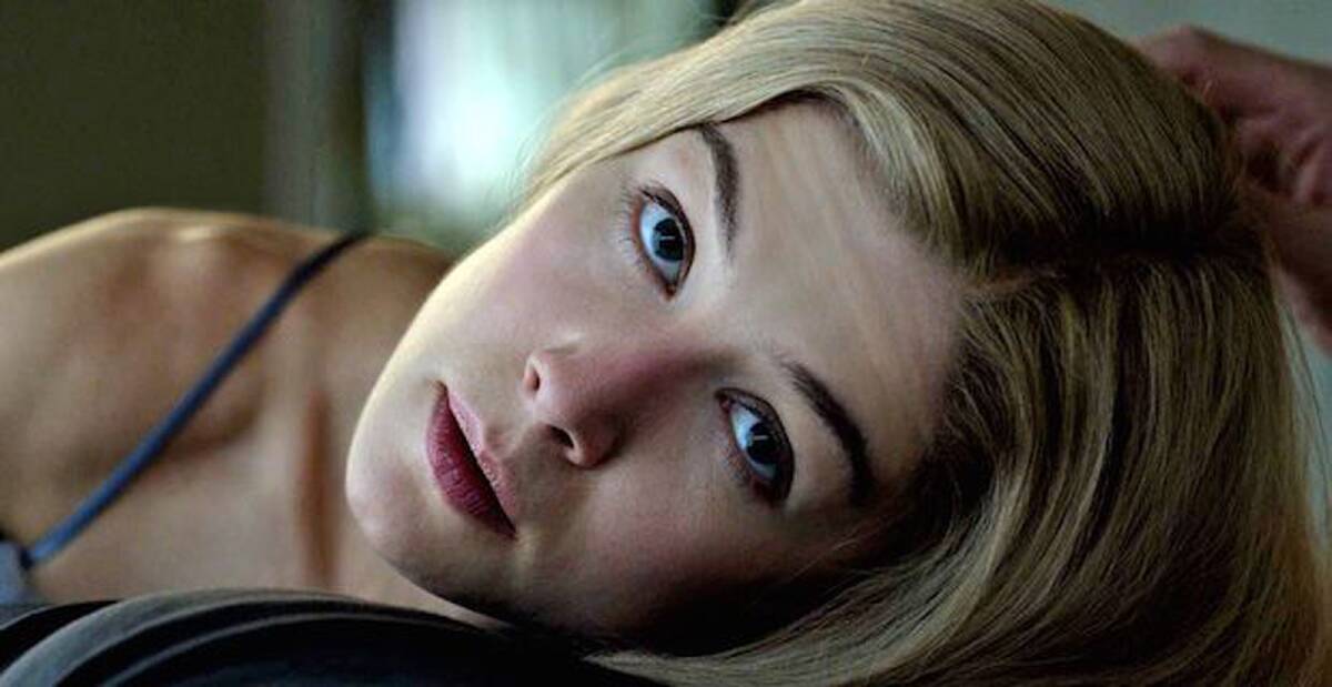 Rosamund Pike in Gone Girl. Her Amy was a true unreliable narrator.  Photo: Supplied