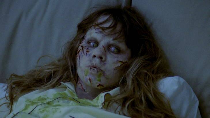 Actress Linda Blair in the 1973 movie The Exorcist. Photo: Supplied