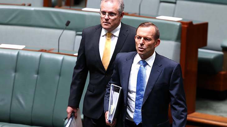 The move comes as Prime Minister Tony Abbott and Immigation Minister Scott Morrison mark 100 days since last successful asylum boat arrival on Australian shores. Photo: Alex Ellinghausen