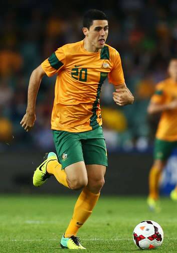 Australia's Tom Rogic in action against Costa Rica last month. Photo: Getty Images