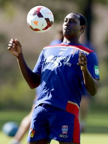 Emile Heskey will not play against the Canberra All-Stars due to a lack of fitness. Photo: Ryan Osland