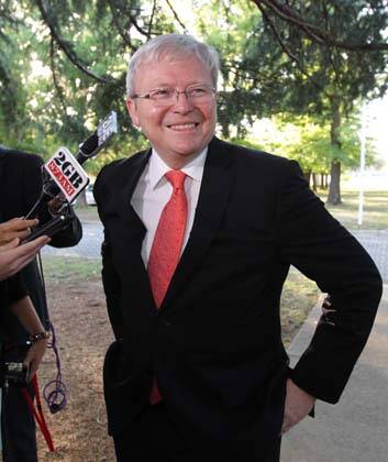 Labor MP Kevin Rudd. Photo: Alex Ellinghausen Photo: Alex Ellinghausen