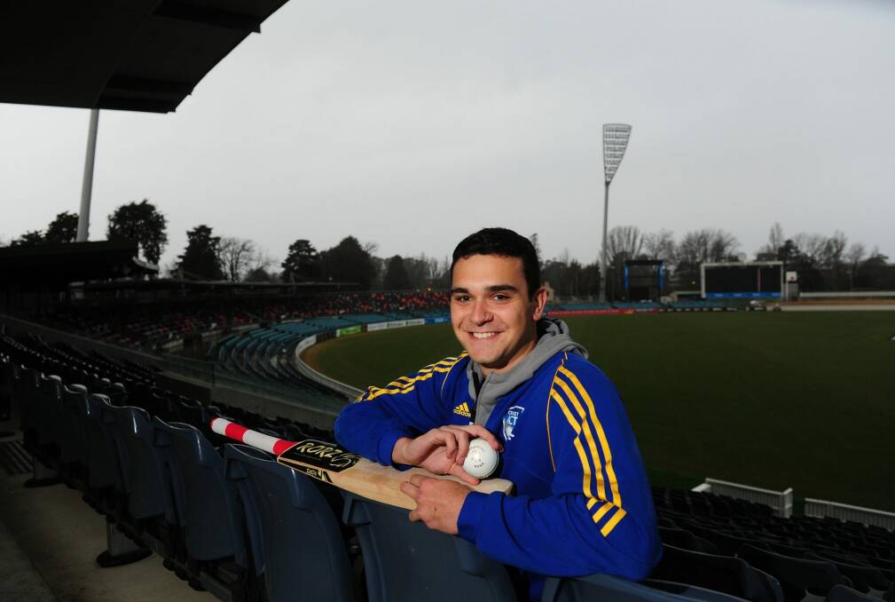 ACT Comets fast bowler Lain Beckett has been added to the T20 side. Photo: Melissa Adams