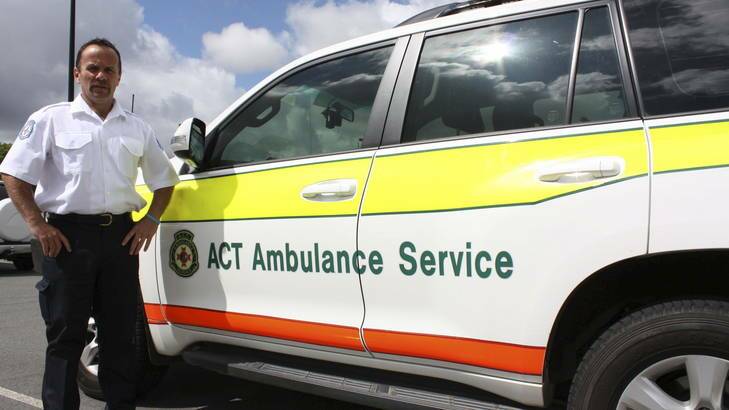 Ian Roebuck, call taker for the ACT Ambulance Service. Photo: Supplied