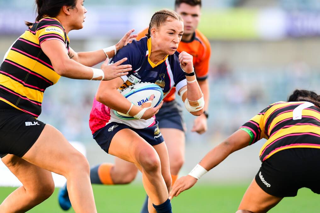The Brumbies women's team plays their Super W matches at Canberra Stadium. Photo: Stuart Walmsley/rugby.com.au