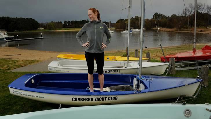 Canberra rower turned sailor Sarah Cook. Photo: Colleen Petch